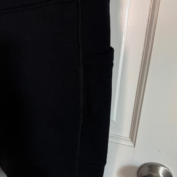 Athleta Altitude Stash fleece-lined tights leggings, LP, large petite - Picture 2 of 6